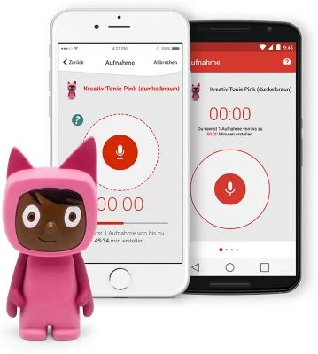 Tonies Kreativ-Tonie, Pink/dunkelbraun – Bild 2